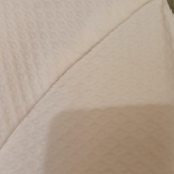 Elegant White cotton jacket, raglan sleeve - Picture 3 of 4